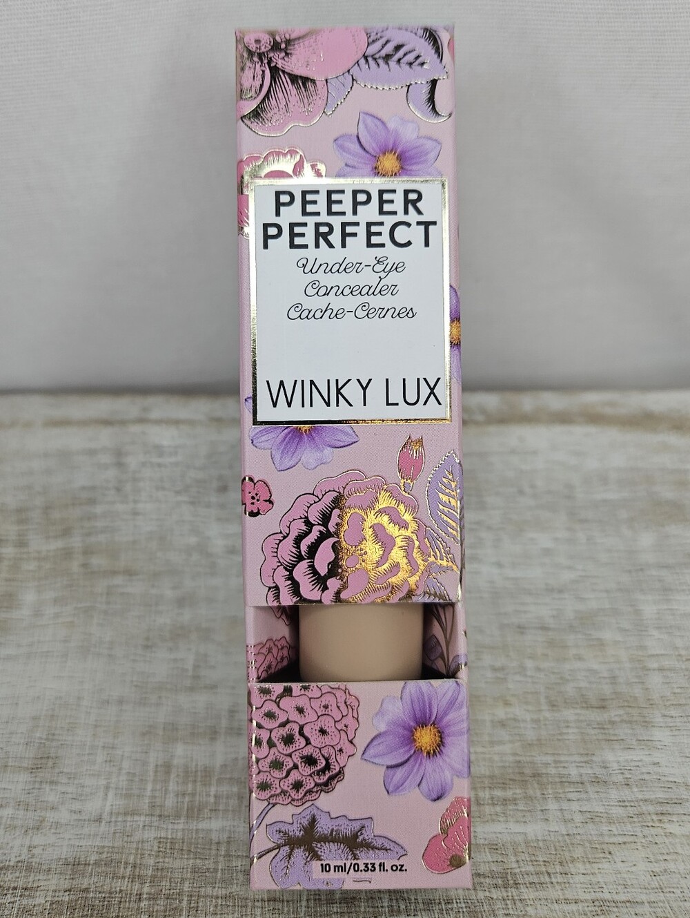 Winky Lux Peeper Perfect Under Eye Concealer Light Medium Full Coverage NIB